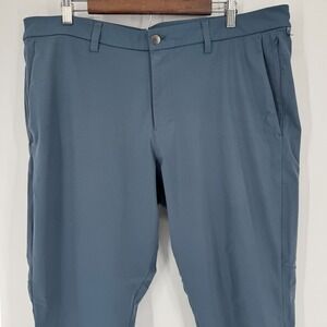 Lululemon ABC Pants Mens Size 40 x 27 Blue Commuter Golf Athletic Casual